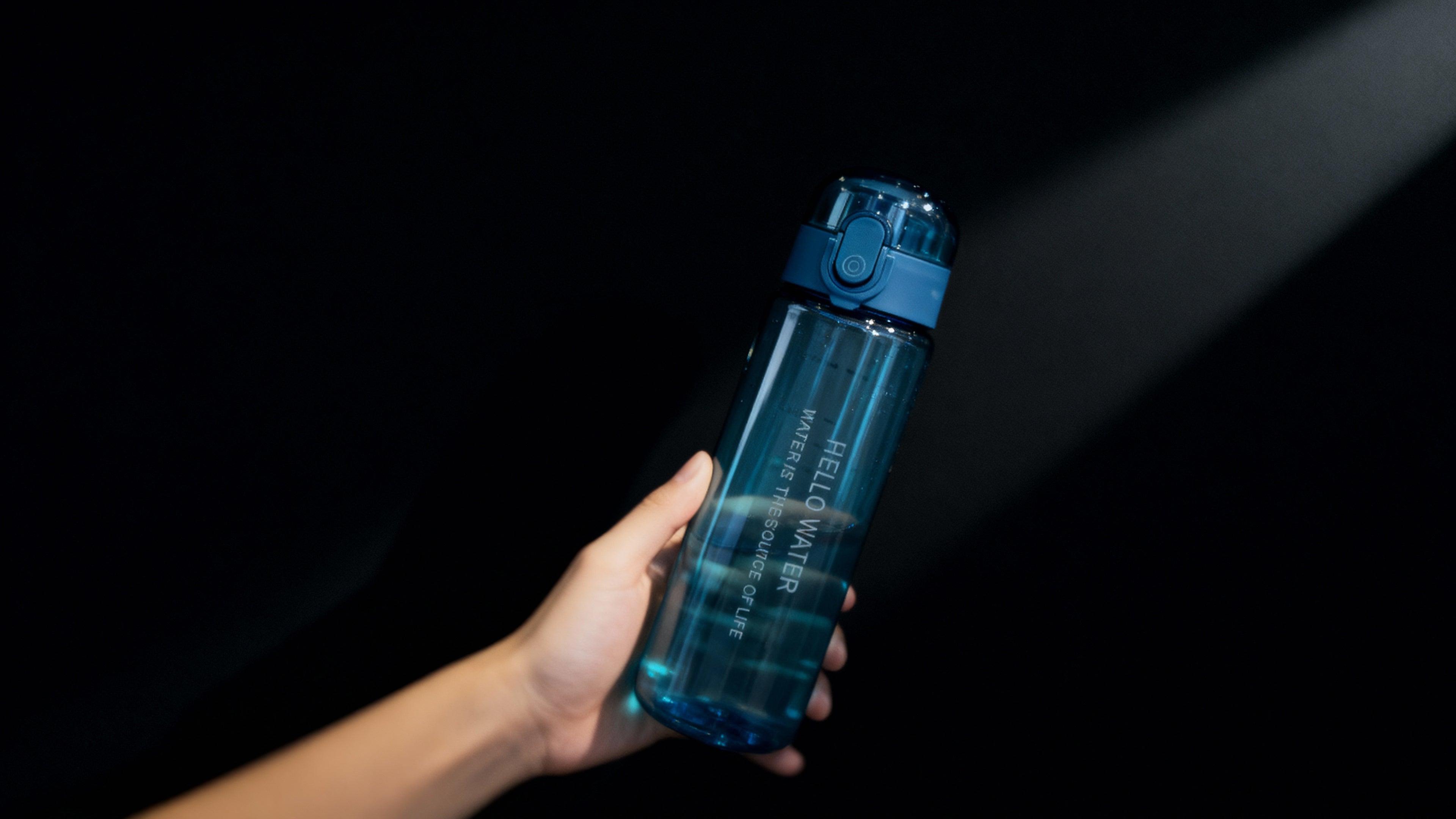 HELLO WATE Bottle — Water Is the Source of Life